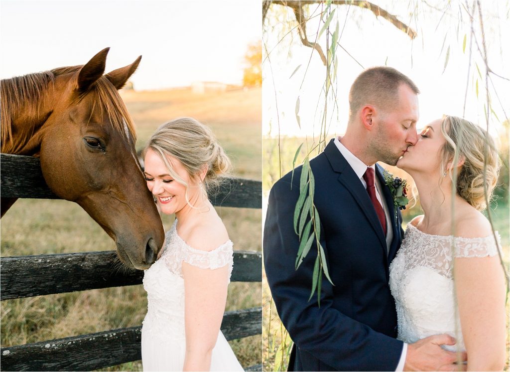 Bride with a Horse